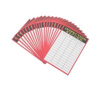Lurrose 20 Sheet Shipping Pallet Maintenance Record Cards for Inventory Management Labels for Efficient Warehouse Operations and Reliable Data Support