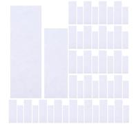 Lurrose 200pcs Non Woven Wax Strips for Hair Removal, Disposable White Facial and Body Waxing Strips, Quick Hair Removal, Do Not Tear or Separate, Can be Cut to Length, for Sensitive Skin