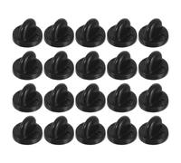 Lurrose 200pcs Simple Rubber Pin Backs for Lapel Pins and Name Tags with Secure Locking Butterfly Clasp, Replacement Badge Backing Holder Clasp for DIY Crafts and Jewelry Making