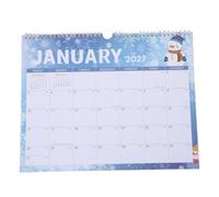 Lurrose 2027 Wall Calendar with Vibrant Fruit Patterns, Minimalist Monthly Update Coil English Calendar for Kitchens and Classroom, Paper and Metal Material, Versatile Use