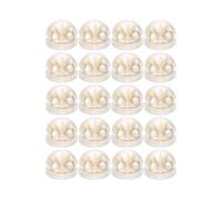 Lurrose 20pcs Brass Silicone Ear Pin Safety Backs Earring Safety Backs Comfortable Golden Secure Stay in Place Easy to Use for Earrings Accessories