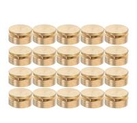 Lurrose 20pcs Nail Art Spinners with Metal Rotating Bearing and High-speed Nail Bearing and Home Use Portable 360° Rotation Accessories