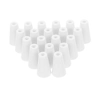 Lurrose 20pcs Plastic Window Blind Cord Tassels Replacement Drops for Curtains Roman Shades Durable Lightweight Pull String Pendants with Firm Hold Easy DIY Installation White Accessories