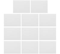 Lurrose 20pcs PVC Siding Patch Stickers 15x20cm Self-Adhesive Vinyl Wall Repair Cover for Holes and Blemishes on Walls and Fences