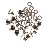 Lurrose 20pcs Shoelaces for Boots Boot Hook Set Repair Hooks Kit with Shoelace Buckles Brass and Iron Material Easy to Install Connect Rope for DIY Shoe Lace in Daily Life