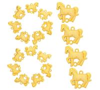 Lurrose 20pcs Spring Festival Hanging Pendants Plastic Chinese Year Ornaments Lucky Charms for Home Office Flower Pot Decoration Lunar Year Decor