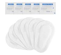 Lurrose 20Pcs Sterile Eye Pads Adhesive Nonwoven Eye Patches Breathable Wound Dressing for Adults Student Relieve Fatigue