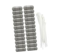 Lurrose 24pcs Washing Machine Filter Bag Mesh Filter for Laundry Bags Use as House Cleaning Tools