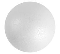 Lurrose 25cm White Smooth Round Foam Balls for Crafts, Giant Solid Foam Spheres for DIY Christmas Ornaments, Floral Arrangements, School Modeling and Art Projects