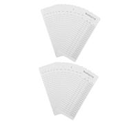 Lurrose 25pcs Library Card Book Tracker Bookmark for Students Teachers Multifunctional Reading Log Cards for Managing Borrowed Books Portable Reading Accessories to Organize Borrowing