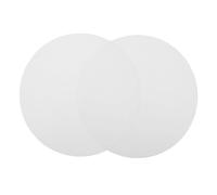 Lurrose 2pcs 16cm Diameter Anti-Dazzling Lamp Shade Covers Milk White Fabric Ceiling Light Diffuser Eye Protection Soft Light Diffusion Plates for Room