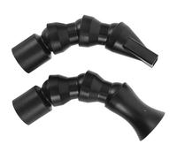 Lurrose 2pcs 25mm Aquarium Return Nozzles Set Plastic Duckbill Tornado Water Flow Control Fittings for Fish Tank Pump Plumbing and Water Outlet Accessories