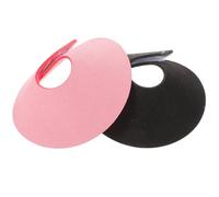 Lurrose 2pcs Bird Collar Rings Protective Parrot Collars Anti-pecking Neck Ring Lightweight Suede Design for Surgery Suitable for Birds and Animals