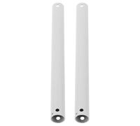 Lurrose 2pcs Ceiling Fan Downrod Extension: 20cm Adjustable Fan Extension Rods for Ceiling Light - Stylish for Indoor home and office