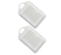 Lurrose 2pcs Ceramic Ginger Grinder Set with Garlic Masher and Potato Crusher, Nordic Style Manual Kitchen Tool for Vegetable Mashing and Food Preparation