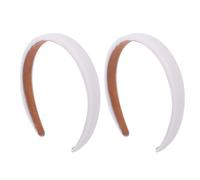 Lurrose 2pcs Comfortable Sponge Fabric Headband for Women, Simple and Elegant Hair Hoop Does Not Hurt the Head, for Birthday or Uniform Use, Lightweight Warm-weather Hair Accessory