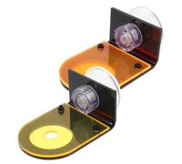 Lurrose 2pcs Coral Fragments Frags Rack Acrylic Aquarium Holder Frags Holder Fish Tank Compact Rack Tank Accessories