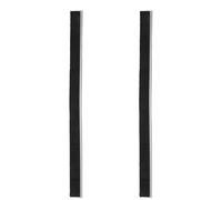 Lurrose 2pcs Door Brush Sweep Strip 50cm Heavy Duty Flexible Bristle Design Door Bottom Seal for Indoor Floor Gap Wind Blocker and Noise Blocker Living Space