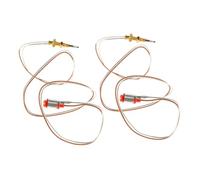 Lurrose 2pcs Embedded Stove Ignition Needle Thermocouple Switch for Gas Stove Safety Sensor Gas Thermocouple Sensor Replacement for Kitchen Use