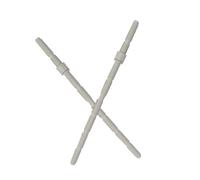 Lurrose 2pcs Extended Solid Screw Dual Push Toilet Button Rods Replacement for Universal Toilet Flush Valve Tank Parts