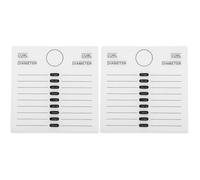 Lurrose 2pcs Eyelash Extension Accessories Eyelash Holder Palette Extension Holder Tray Strips Adhesive Glue for
