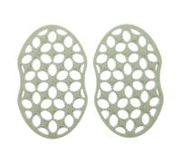 Lurrose 2pcs Flexible Tpe Curly Hair Brush Set, Twist Curl Comb for Afro Curls, Volumizing Hair Curling Brush for Home and Salon Styling, Green