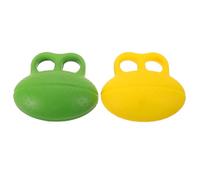 Lurrose 2pcs Hand Exercise Balls, Hand Strengthening Devices, Wrist Finger Strengthener, Squeeze Ball Grip Strengthener Therapy Equipment for Home Office Use