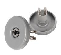 Lurrose 2pcs Large Dishwasher Rack Roller Replacement Wheels for Durable and Easy to Install Dishwasher Parts Compatible with Various Brands Enhanced Stability and Versatility