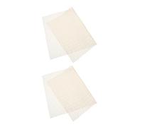Lurrose 2pcs Non Slip Brooder Pads for Chicken Coop Box, Cuttable Silicone Liner with Balanced Breathability and Gentle Grip Texture, Easy Clean Poultry Cage Mat Suitable for Chicks