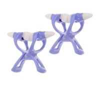 Lurrose 2pcs Nose Clip Nose Shaping Tool for Girls Blue Nasal Clippers Bridge Corrector Beauty Tool Shaping Clip