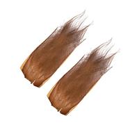 Lurrose 2pcs Palm Bark Roll Palm Bark Decorative Sheet Brown for Bonsai and Tree Trunk Landscaping and Bonsai Display
