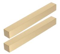 Lurrose 2pcs Paper Weight Rectangular Paperweight Heavy Copper Paper Weights Decorative without Burr Golden Finish 4.72x0.55x0.55in for Calligraphy Practice and Painting