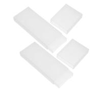 Lurrose 2pcs Plastic Tongue Scraper Storage Box for Tongue Cleaning Tools, Reusable and Safe Protection with Sleek Modern Design, for Travel and Daily Use