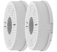 Lurrose 2pcs Plastic Wall Mount Holder for Router and Security Cameras with Enhanced Protection and Easy Installation, Suitable for Indoor Offices, White Wall Router Storage Brackets