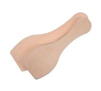 Lurrose 2pcs Pottery Clay Paddle Bamboo Clay Modeling Board Smoothing Water Resistant Reduces Wrist Fatigue