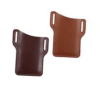 Lurrose 2pcs PU Phone Waist Bag for Outdoor Use Lost Cell Phone Pouches Lightweight and Durable Design Mixed Light Convenient Mobile Holder for Running and Travel