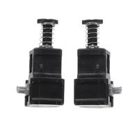 Lurrose 2pcs PVC Telescopic Suitcase Handle Locking Clips with High Strength and Universal Compatibility for Trolley Case Handle Replacement and Travel Luggage Repair Accessories