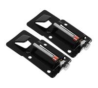 Lurrose 2pcs Range Hood Hook Adjustable Wall Mount Bracket Metal for Kitchen Exhaust Hood Hanging Bracket Hook