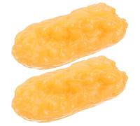 Lurrose 2pcs Realistic Human Fat Anatomy Model Detachable Fatty Tissue Display Tool for Nutritionists Students and Fitness Professionals Educational Science Fat Distribution Visualization