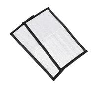 Lurrose 2pcs Reptile Heating Pad Reflective Film Pet Mat Insulation Pads Keep Pets Warm Collect Heat Aluminum Film Pearl Cotton Suitable for Cold Winter Turtle Festival