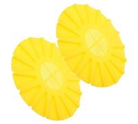 Lurrose 2Pcs Round Bee Escape Discs Beekeeping Tool for Quick Colony Transfer Hive Door Gate Equipment Lightweight Plastic Disc for Beekeepers