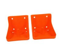 Lurrose 2Pcs Sheep Salt Block Holder Livestock Mineral Lick Feeder Easy Assembly Stable Mount for Horse and Sheep Feeding