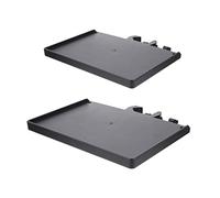 Lurrose 2pcs Sound Trays Live Broadcast Microphone Rack Stand Holders for Microphone Sound Card Tray for Home Studio and Photography Shoots