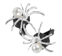 Lurrose 2pcs Spider Vent Clip Car Air Vent Air Freshener Zinc Alloy Silver Clip-on Car Interior Decoration