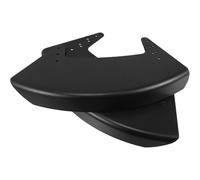 Lurrose 2pcs Wheelchair Replacement Parts Side Guards Lightweight Abs Wheelchair Side Mudguard with Distinct Left and Right Design for Sports and Outdoor Activities