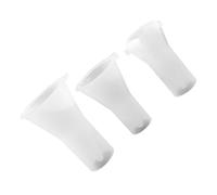 Lurrose 3 Pcs Silicone Ring Holder Moulds for DIY Crafts, Cone Shaped Easy to Use Rings Decoration Making Mold, for Handmade Jewelry Casting and Resin Art