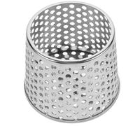 Lurrose 304 Stainless Steel Roof Tapered Gutter Filter round Hole Downspout Strainer, Anti-rat Ventilation Drain Cover for Wall Edge Roof Gutters, Fits 90-100mm Pipe Diameter, Leaf