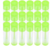 Lurrose 30pcs 5g Green Lip Balm Tubes Empty Lipstick Containers DIY Lip Gloss Tubes Refillable Balm Holders for Travel and Personal Care