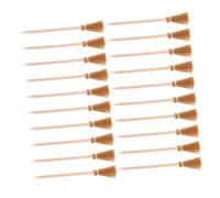 Lurrose 30pcs Halloween Witch Broomstick Pencils Wizard Wands for School Office Fun Writing Tools and Party Favors Versatile Drawing Supplies for Halloween Celebration