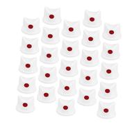 Lurrose 30pcs Spray Paint Nozzles Aerosol Trigger Handle Waterproof Button for Home Renovations Sturdy PE Material Convenient Operation White Spray Can Nozzles